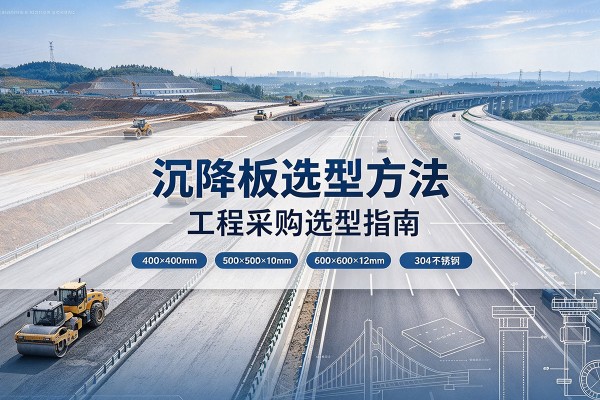 祥符沉降板选择方法