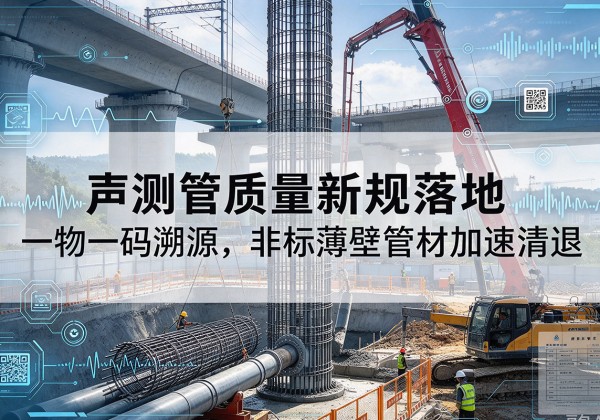 祥符声测管质量新规落地，一物一码溯源，非标薄壁管材加速清退