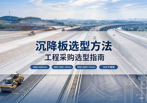 祥符沉降板选择方法