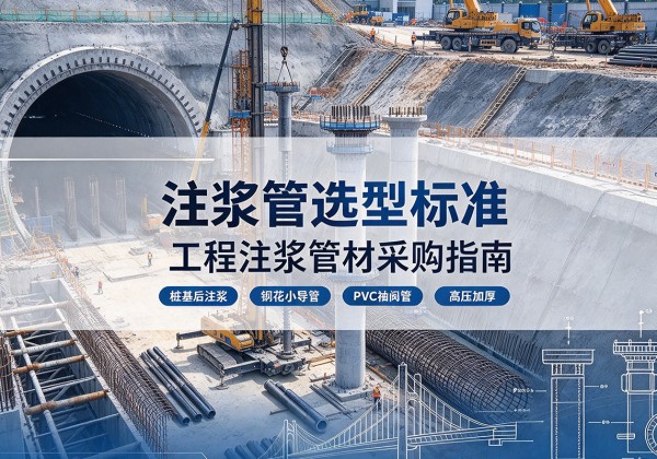 祥符注浆管选型标准